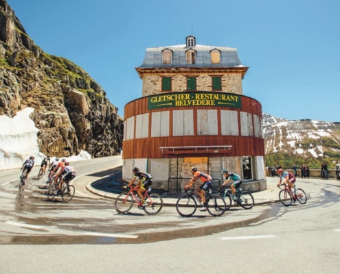 Tour de Suisse regnes for at være et af forberedelsesløbene til Tour de France. Rytterne har ikke lang tid til at nyde udsigten.